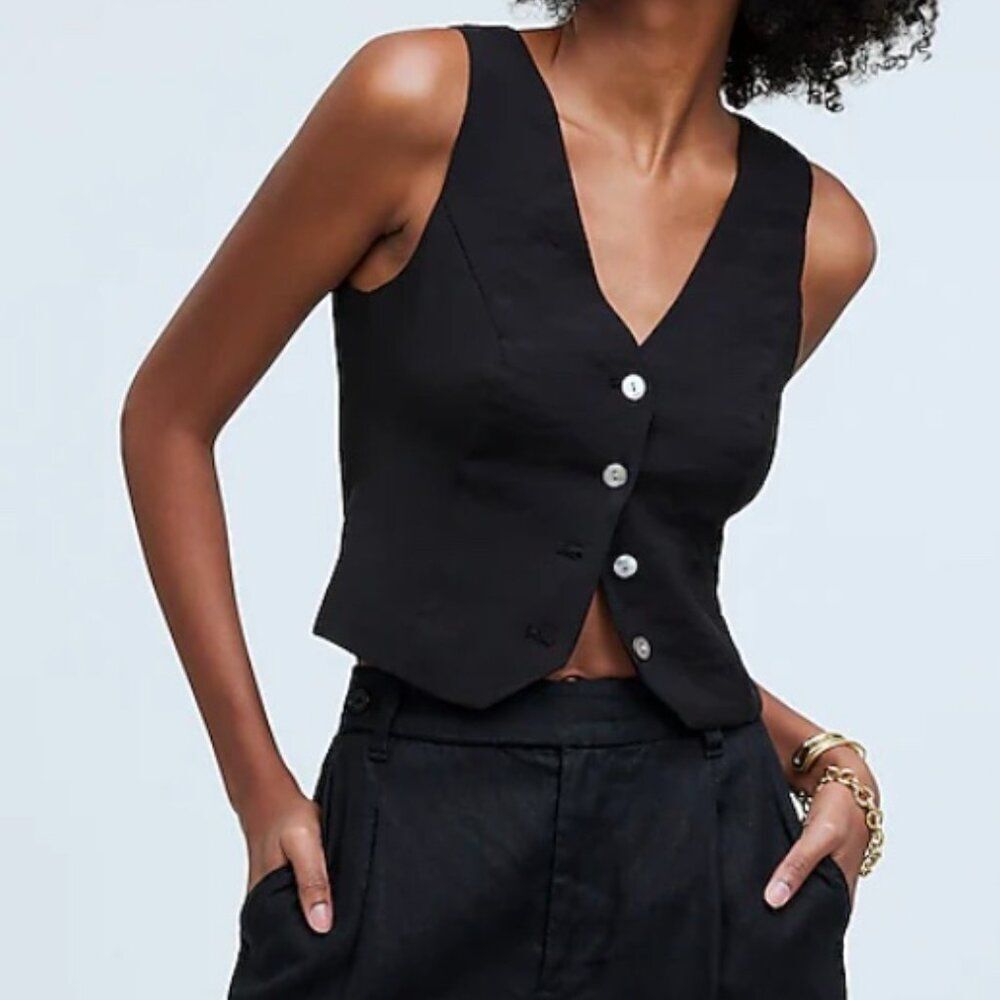 New! Katrina Crop Vest Top in Softdrape NWT Size 2